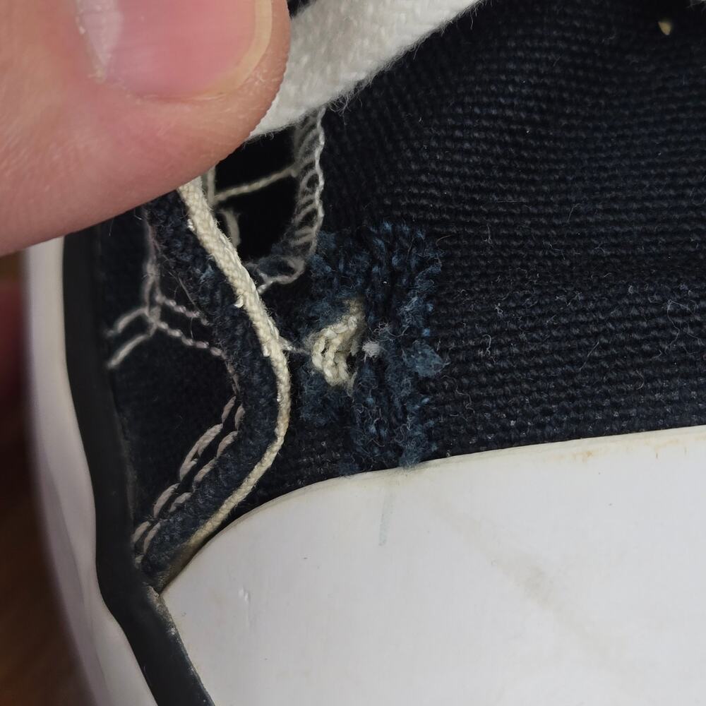 Converse Womens 9 Chuck Taylor Run Star Hike Hi Black White Y2K Daily Sneaker - Picture 7 of 14
